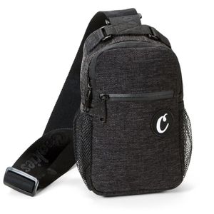 Black 10" Cookies Noah Over-the-Shoulder Smell Proof Hemp Bag Sling Bag